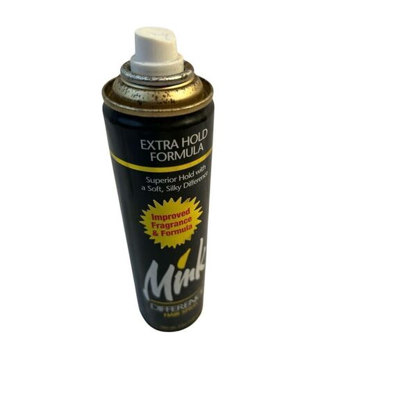 COPY - Mink Extra Hold Formula hairspray vintage 7oz bottle (5oz?) 2002 - Picture 1 of 5